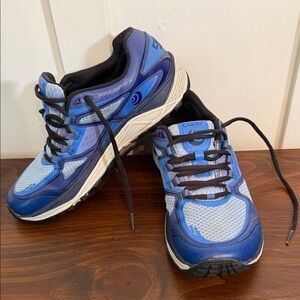 Topo Athletic Terraventure trail running shoes.